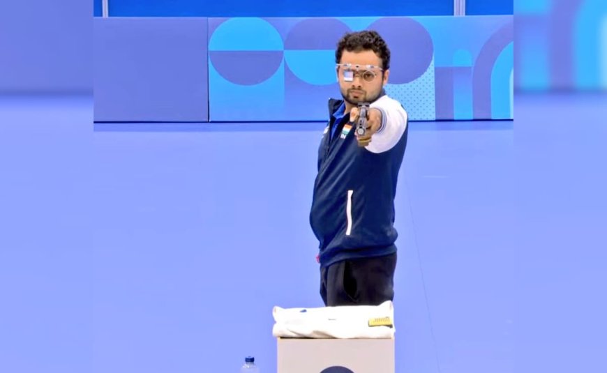 Manish Narwal Wins Silver In Air Pistol Event At Paris Paralympics 2024