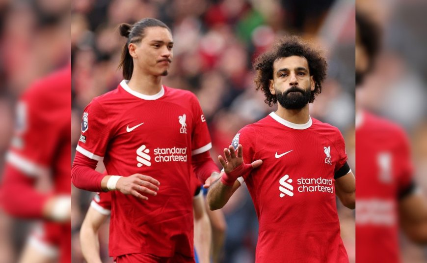 "Sometimes He Struggles But...": Liverpool Star Mohamed Salah Backs Out-Of-Form Darwin Nunez To Come Good