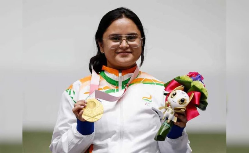 Shooter Avani Lekhara Rewrites History Books With Gold Medal At Paris Paralympics