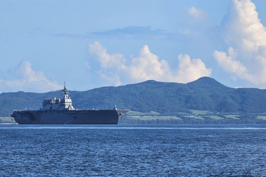 獨／日本「準航艦」欲近台？ 5國聯合軍演後 出雲號獨留石垣整備