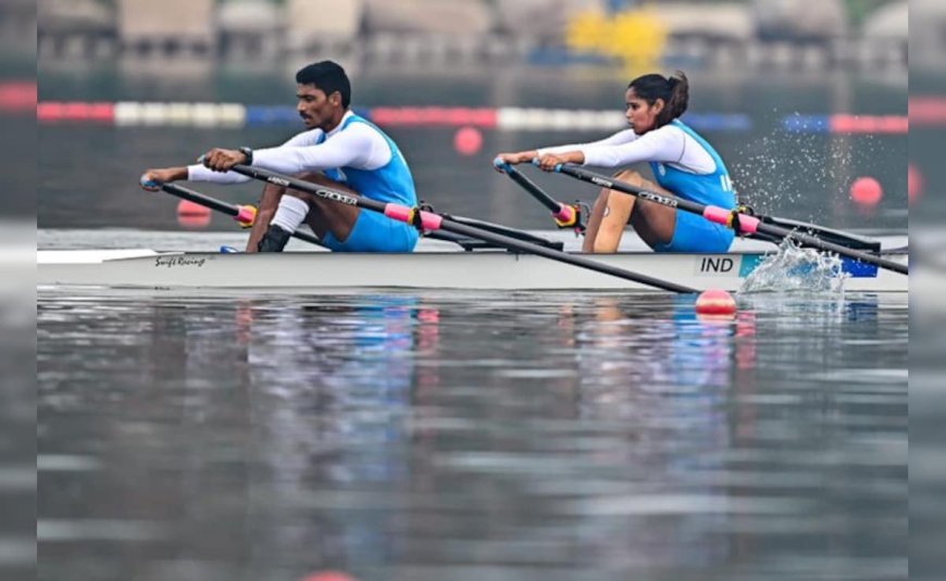 Rowers Narayana Konganapalle, Anita Bow Out With Eighth Overall Finish