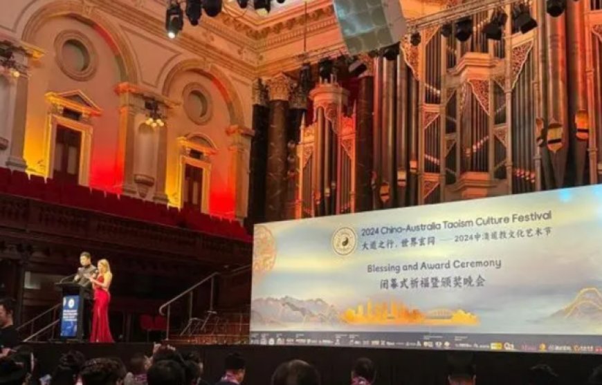 "The Great Way in Action, the World in Harmony - 2024 China-Australia Taoist Cultural and Art Festival" was successfully held in Sydney, Australia.