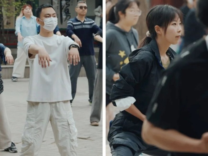 Young people flock to Taoist temples: doing Tai Chi, worshiping gods, and settling their bodies and minds.