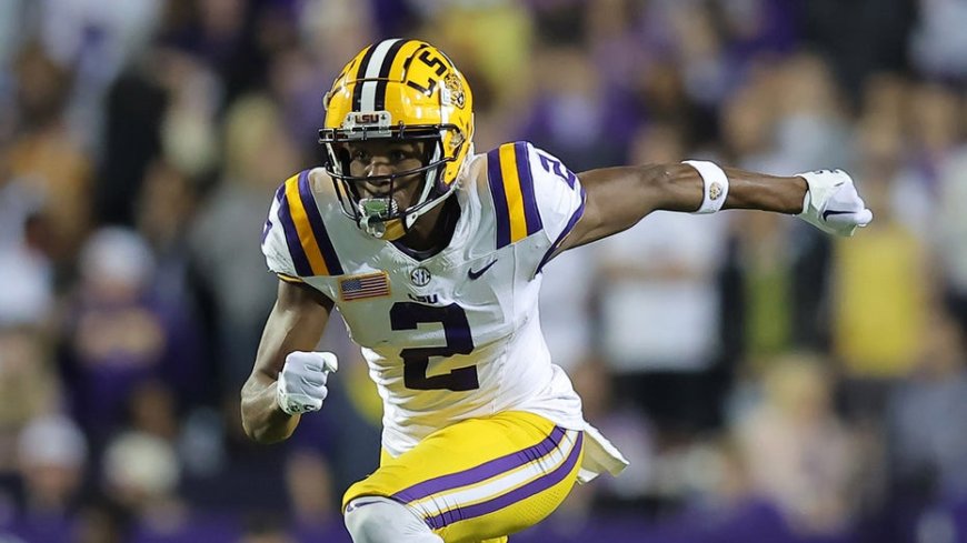 LSU player called for unsportsmanlike conduct after appearing to pretend to shoot gun after touchdown