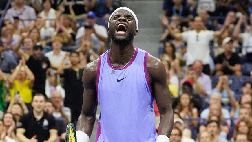 American Frances Tiafoe earns 3rd consecutive US Open quarterfinals berth with victory over Alexei Popyrin