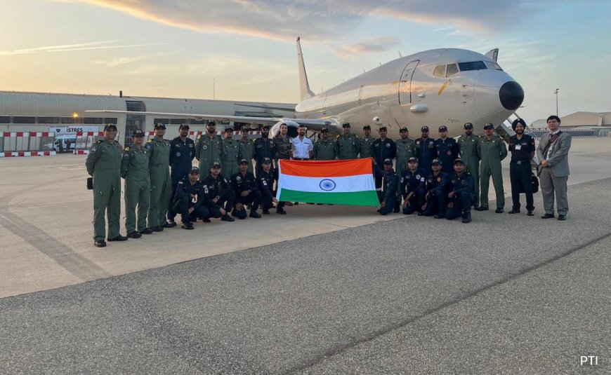 Navy's P8i Poseidon Aircraft Reaches France, 1st-Ever Deployment In Europe