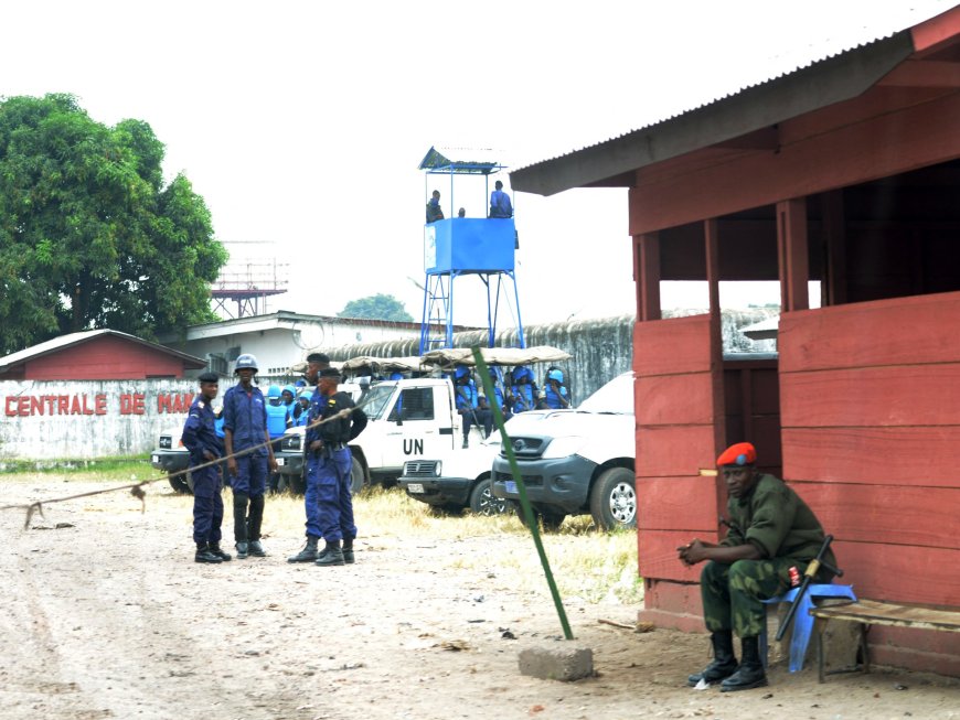 Gunfire heard in DRC’s biggest prison after attempted jail break