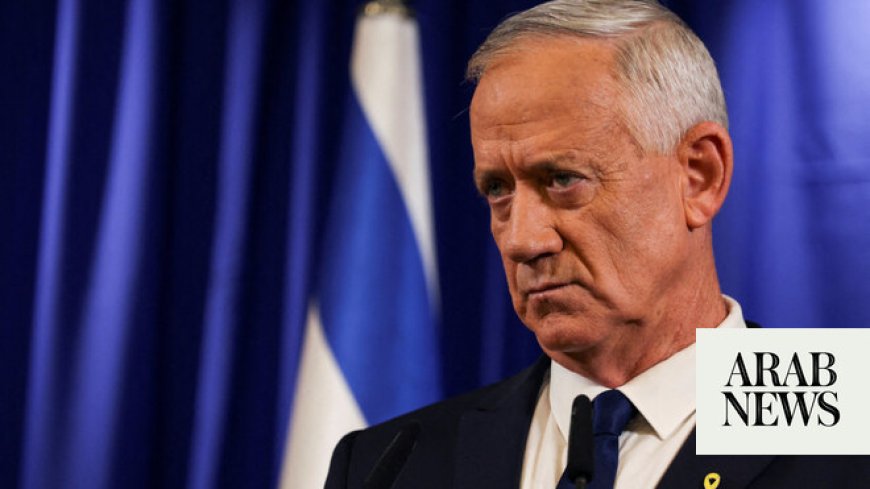 Netanyahu rival Gantz criticizes stance on Philadelphi, urges hostage deal