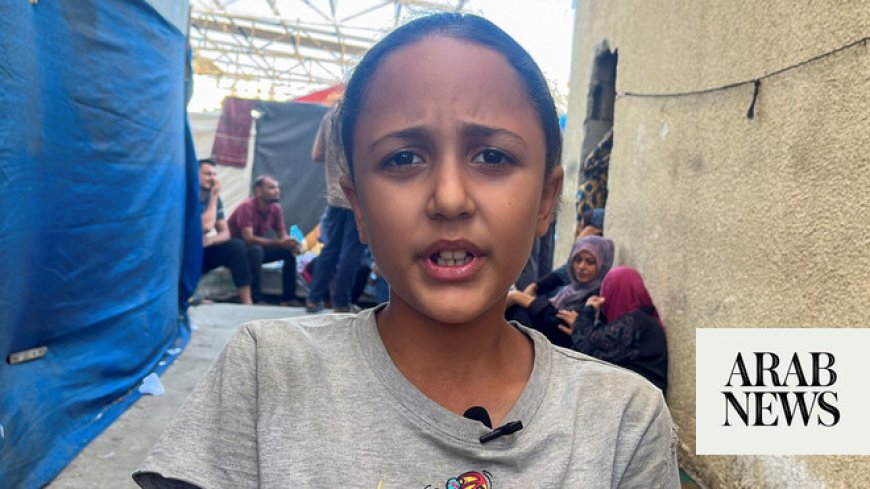 Gaza girl longs to return to school as war disrupts education