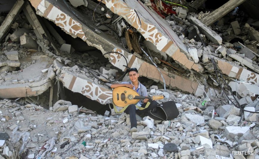 Gaza Musician Sings For Children Enduring Daily Horrors Of War