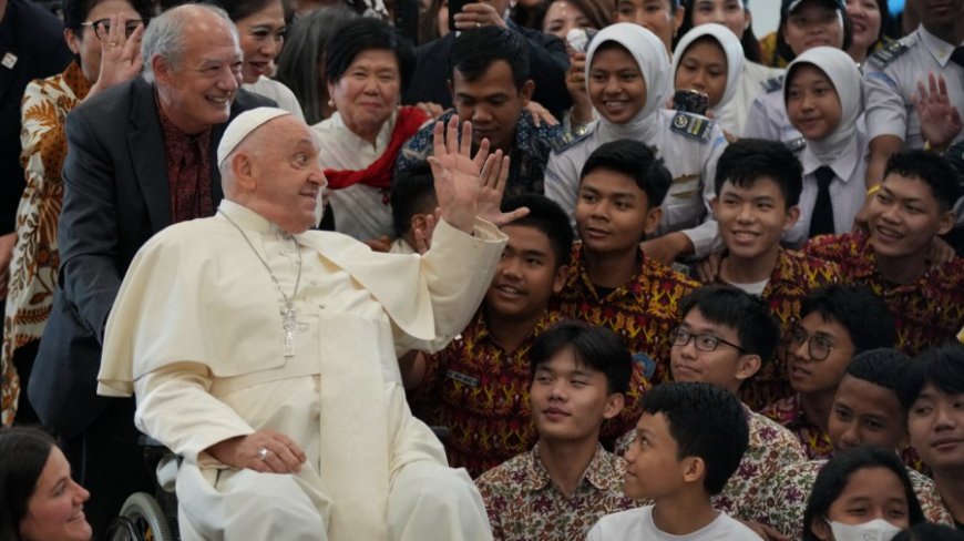 Pope Francis enters 'childless cat ladies' debate, praising Indonesians' large families