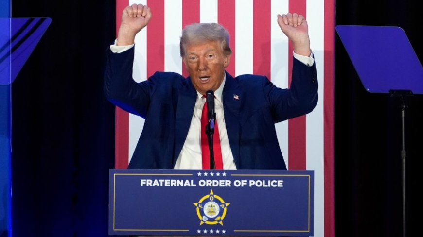 Trump touts police union endorsement, signals he would encourage 'stop and frisk'