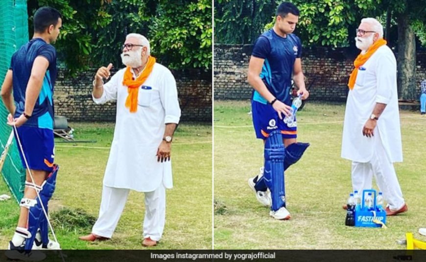 "<i>Woh Koyla Hi Hai</i>...": Yograj Singh's Reply On Arjun Tendulkar's Future Is Viral