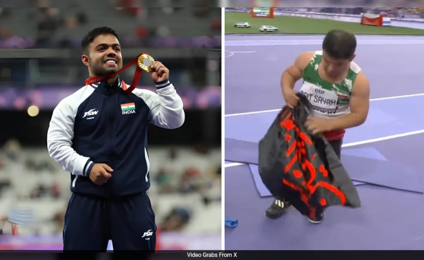 How 'Flag Controversy' Saw India's Navdeep Singh Clinch Javelin Throw F41 Gold Medal In Paralympics