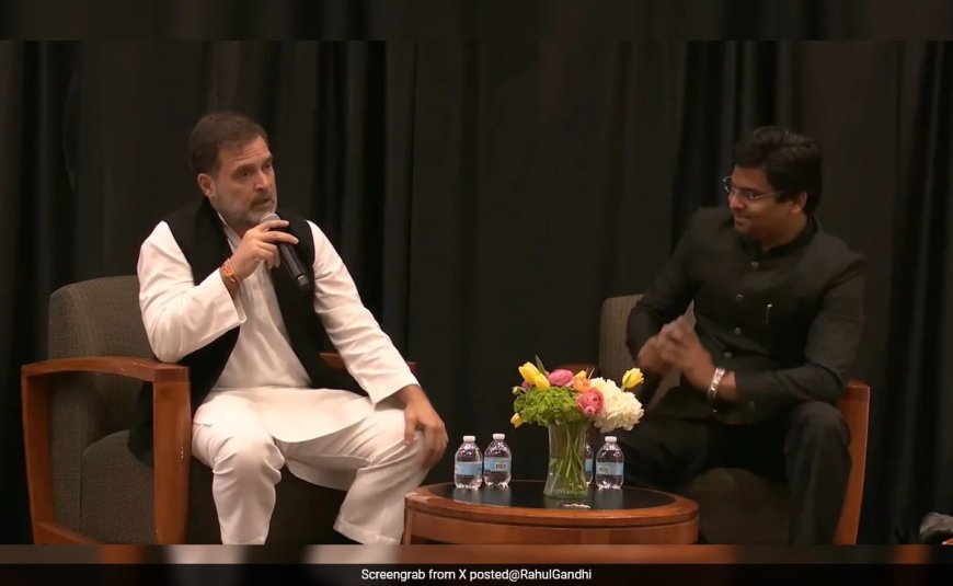 "Bharat Jodo Yatra Introduced The Idea Of Love In Politics": Rahul Gandhi