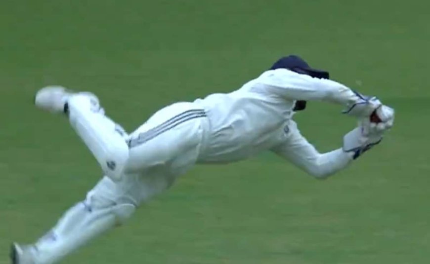 Watch: Rishabh Pant Takes Sensational Catch In Duleep Trophy Game, Celebrates In Unique Style