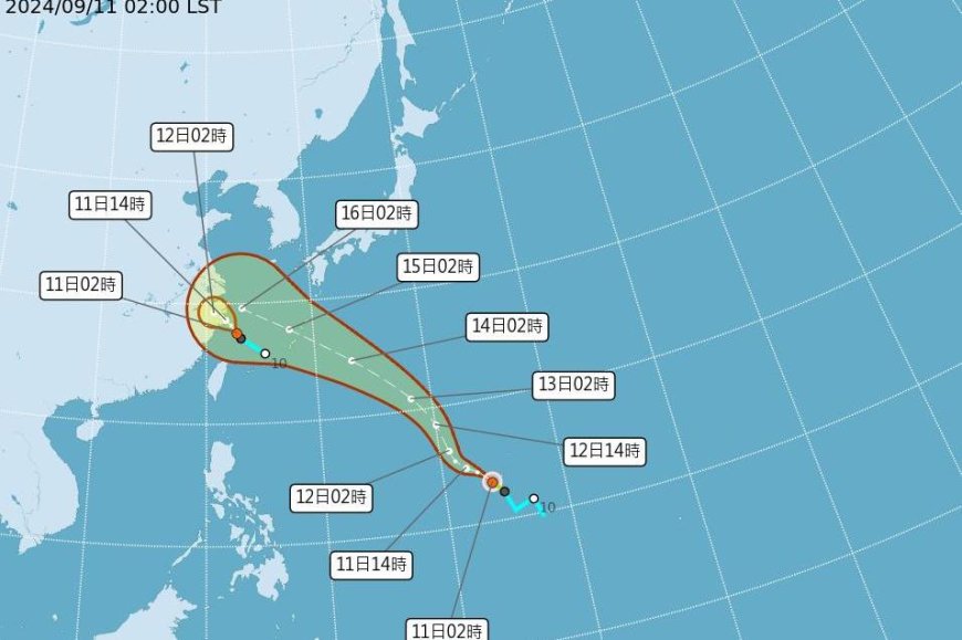 賈新興：颱風貝碧佳周末影響琉球 下周恐還有1到2個颱風