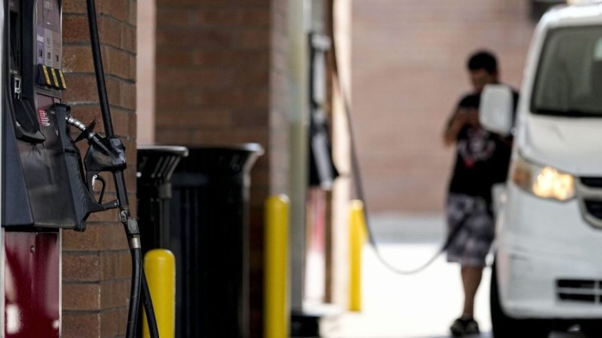 Gas prices slump, marking possible good news for Harris