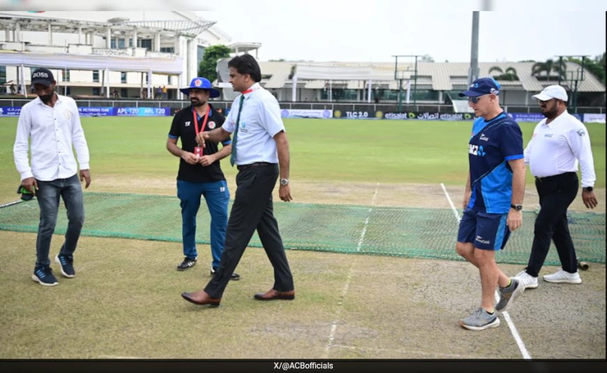 "Afghanistan Have Better Facilities": Big Accusation Against BCCI Over Noida Test Fiasco