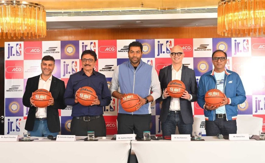 NBA, Basketball Federation Of India Team Up To Launch India's Largest School-Based Basketball Program