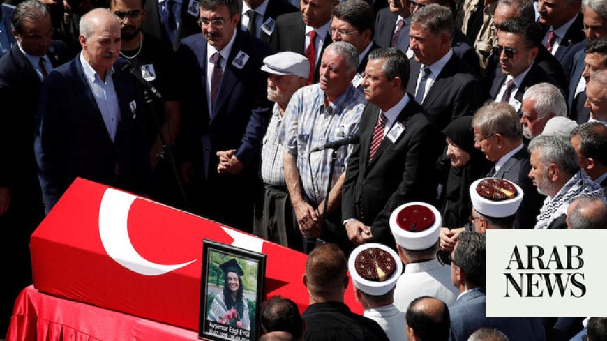 Turkiye buries activist shot in West Bank