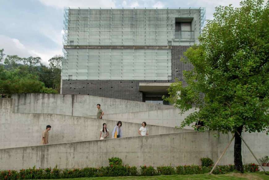 南投必訪毓繡美術館 隱身山林的絕美清水模建築，館內禁拍網美照｜天下雜誌