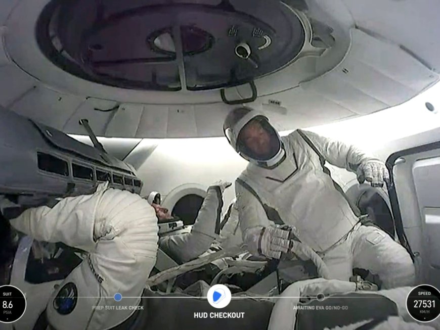 SpaceX’s Polaris Dawn returns to Earth after first private spacewalk