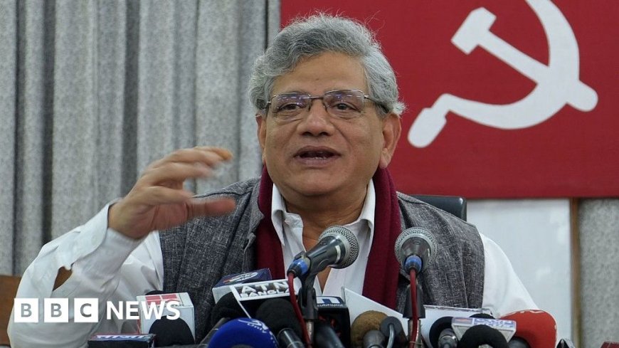 Indian communist leader Sitaram Yechury dies after illness