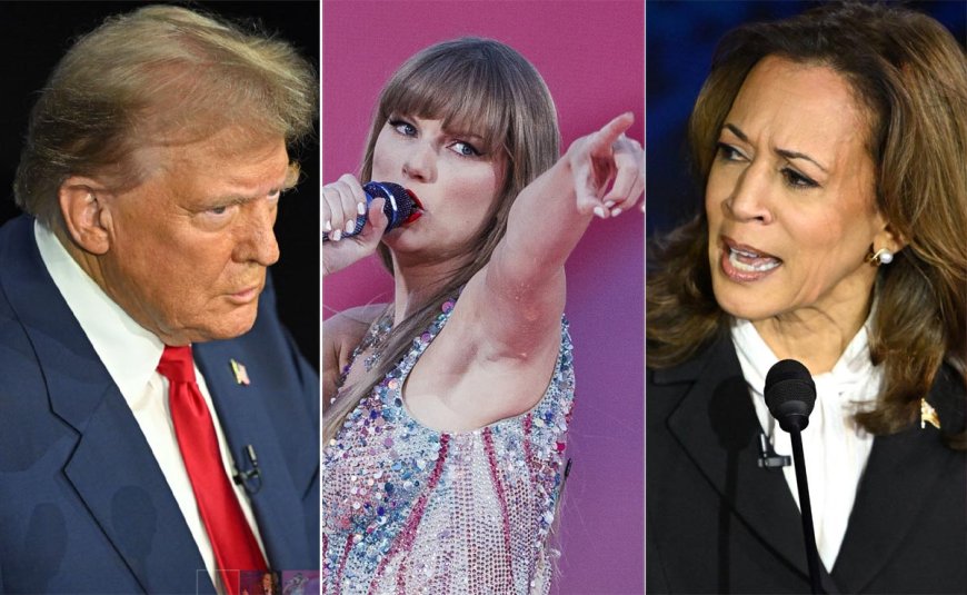 Taylor Swift Fans Raise $40,000 For Harris After Trump's "Hate" Post