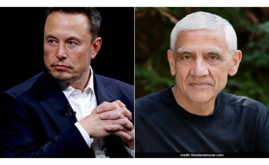 Musk Reacts After Vinod Khosla Demands Apology For Spreading False Claims