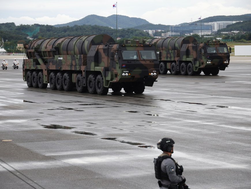 S Korea’s Hyunmoo-5 ‘monster missile’ takes centre stage at military parade