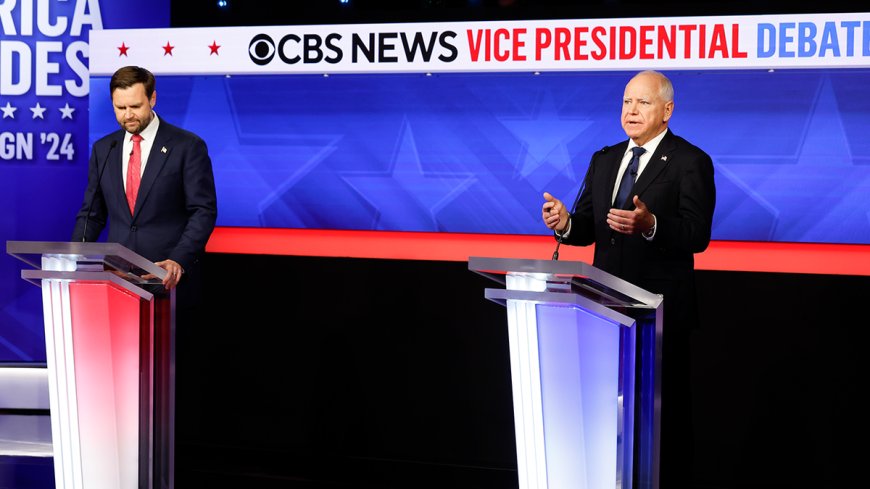 Vance vs. Walz debate: Top takeaways from VP candidates' face-off