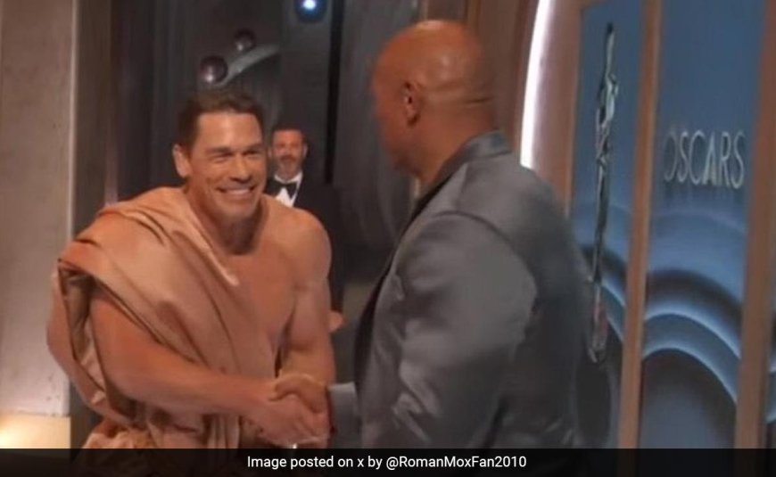 WWE: The Rock Reveals Bizarre 'Naked' Condition For Wrestling John Cena After Oscars Act