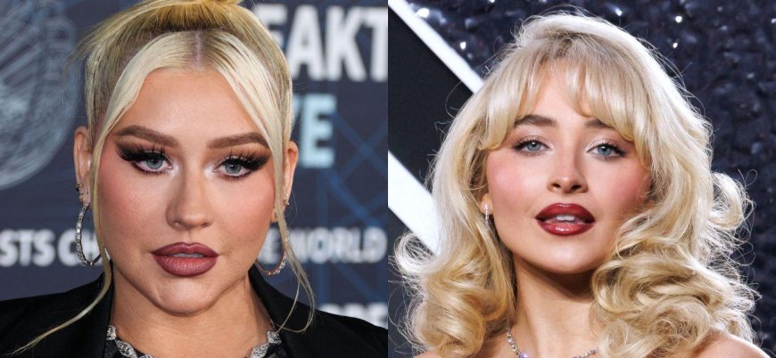 Christina Aguilera’s Sweet Shoutout To Sabrina Carpenter After Landing On TIME100