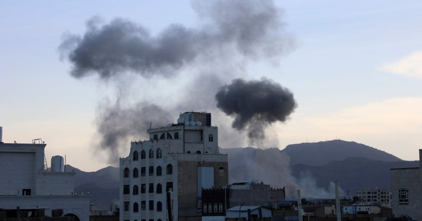 US air strikes target several cities across Yemen