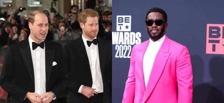 The Reason Diddy 'Stopped Inviting' Prince Harry & William To His Parties When They 'Wisely' Declined