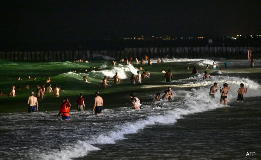 Too Hot For Beach Visit? Dubai's Floodlit Beaches Are A Hit At Night